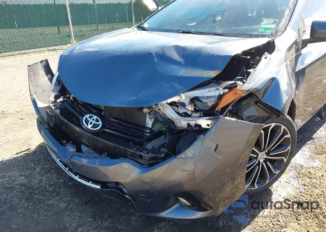 2015 Toyota Corolla S Plus из США, поврежденный, VIN 5YFBURHE1FP286425